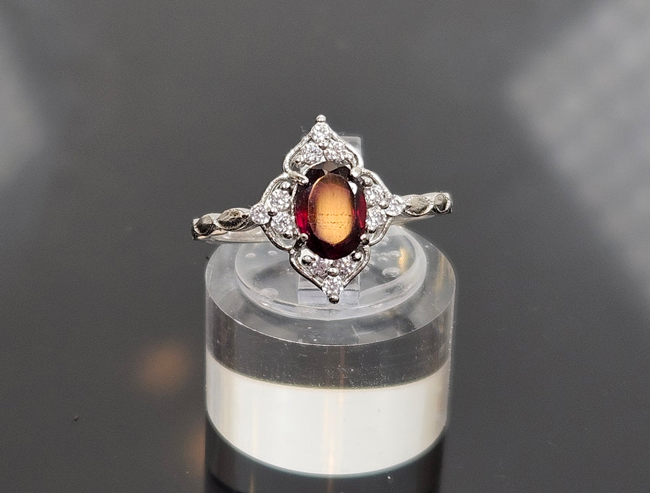 Deep Rose Garnet (Size 6.5)