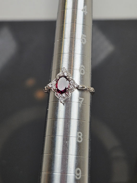 Deep Rose Garnet (Size 6.5)